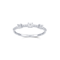 Anello Bliss Donna Bl via lattea in Oro bianco Diamante 0.07 Ct 20109692 - 20109692